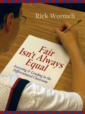 cover image of Fair Isn't Always Equal